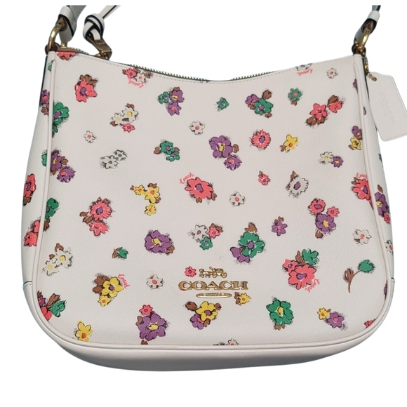 Coach Ellie File With Space Floral Field Crossbody Bag D2254CA617 - Picture 1 of 14